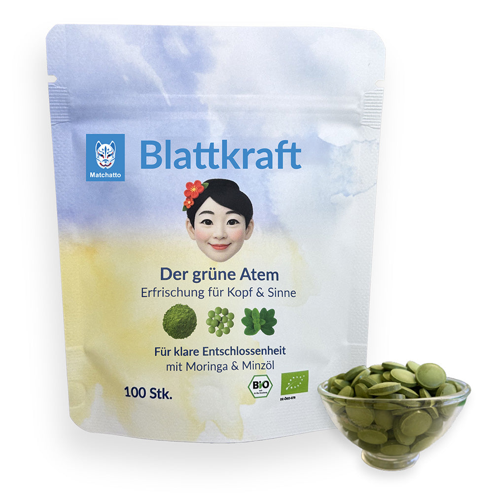 Blattkraft Matcha Minze